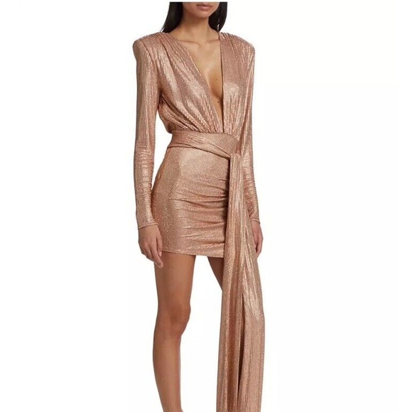 Bronx & Banco Rihanna Sparkle Mini Dress - Picture 1 of 12